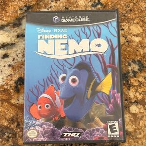 Nintendo GameCube Finding Nemo Video Game - Blue and Red
